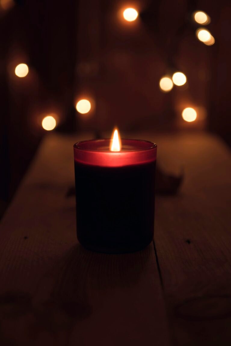 Candlelight at home illustrating a power outage priority list