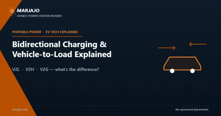 Bidirectional charging and vehicle-to-load (V2L) explained 2026 — Marjajo