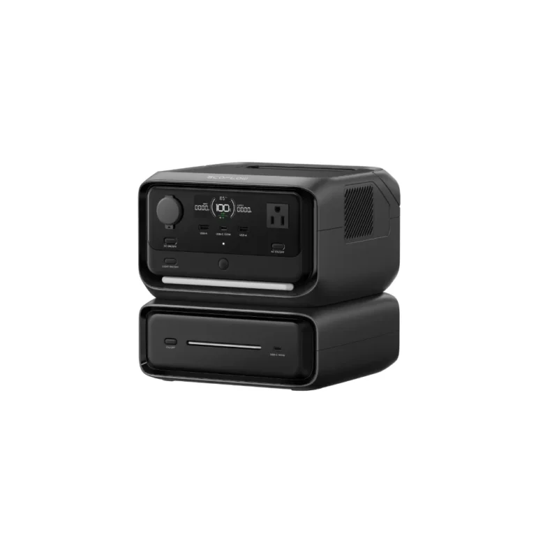 EcoFlow RIVER 3 Plus portable power station, official product photo courtesy of EcoFlow
