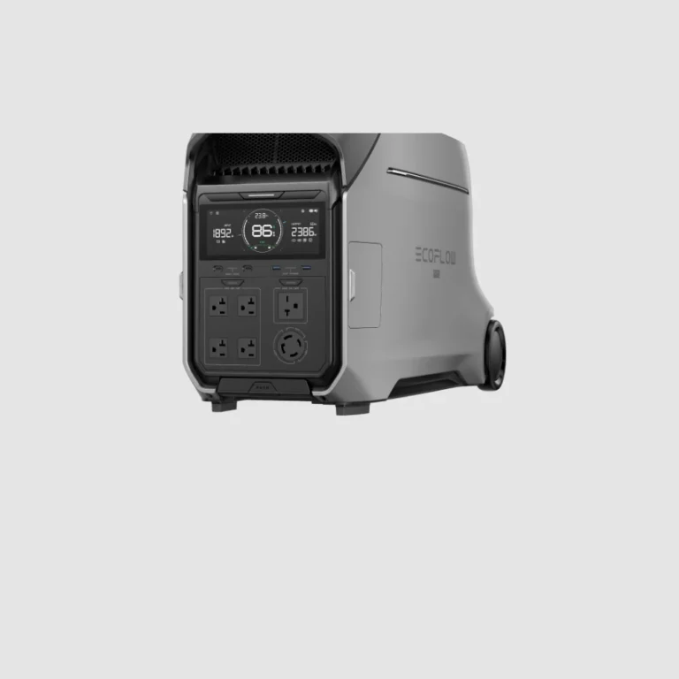 EcoFlow DELTA Pro 3 whole-home backup power station, official product photo courtesy of EcoFlow