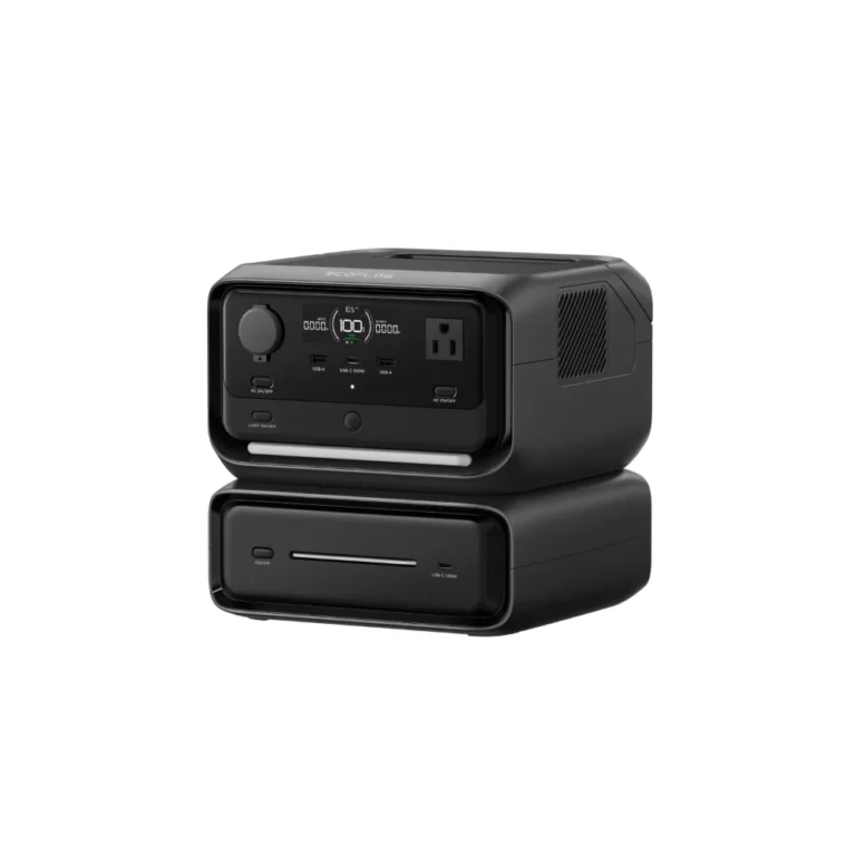 EcoFlow RIVER 3 Plus portable power station, official product photo courtesy of EcoFlow