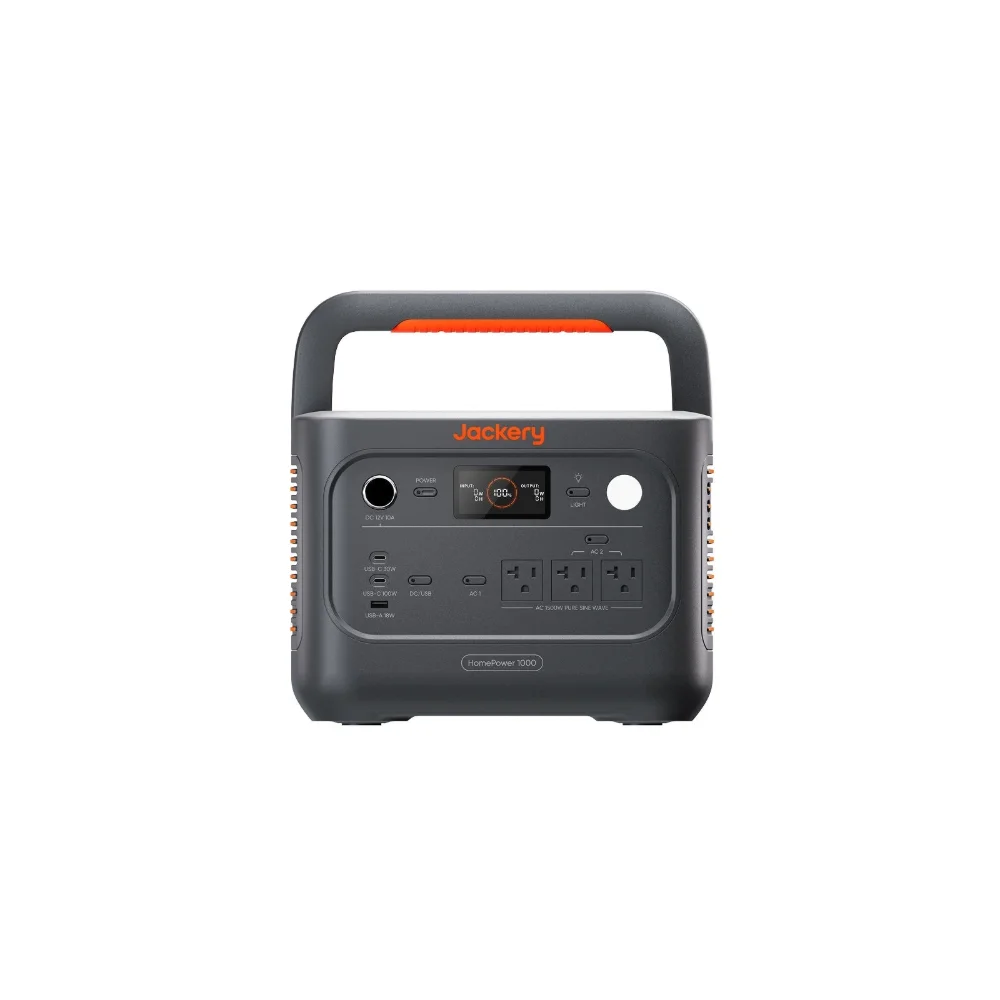 Jackery HomePower 1000 v2 home backup power station, official product photo courtesy of Jackery